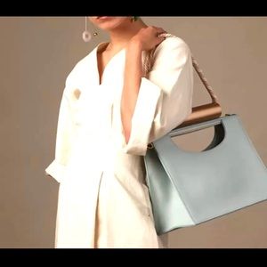 SOLD Tabitha Vegan Light Blue Fashion Handbag
